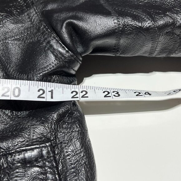 Rare Black Napoline Leather jacket - Picture 5 of 7